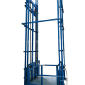 Industrial Warehouse Hydraulic Vertical Freight Elevator Lifts Rail Garage Cargo Lifting Platform